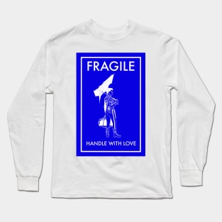 Fragile Blue Long Sleeve T-Shirt